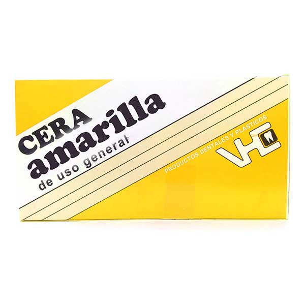 CAJA DE CERA AMARILLA VHC