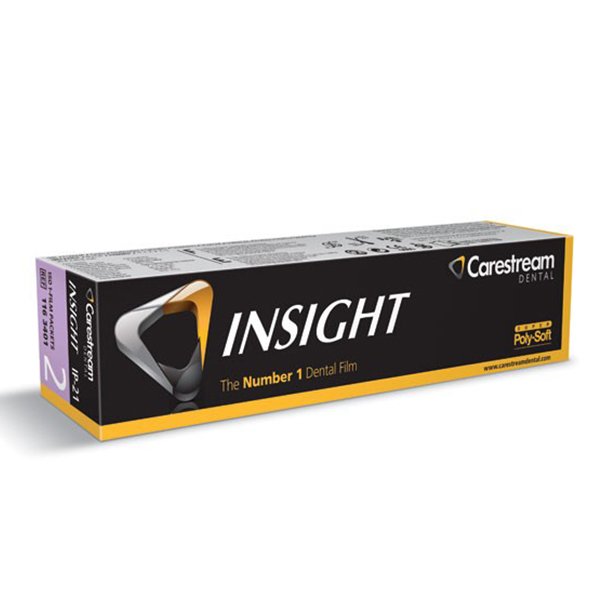 PELICULA RADIOGRAFICA IP21 INSIGHT 150 UNIDADES CARESTREAM