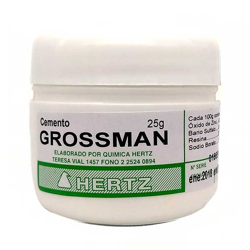 CEMENTO GROSSMAN HERTZ