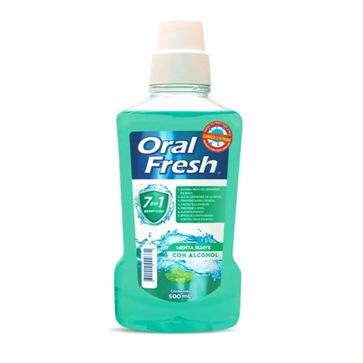 ORAL FRESH ENJUAGUE BUCAL 250ML MAVER